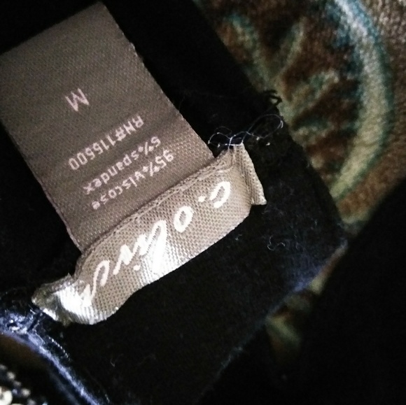 🎆  Black Cotton Sliver Sequin Tank Top - Picture 6 of 6